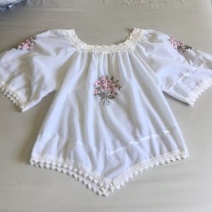 Vintage embroidered top